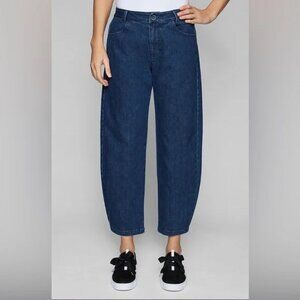 Lisa Bayne Denim Barrel Leg Jeans 6